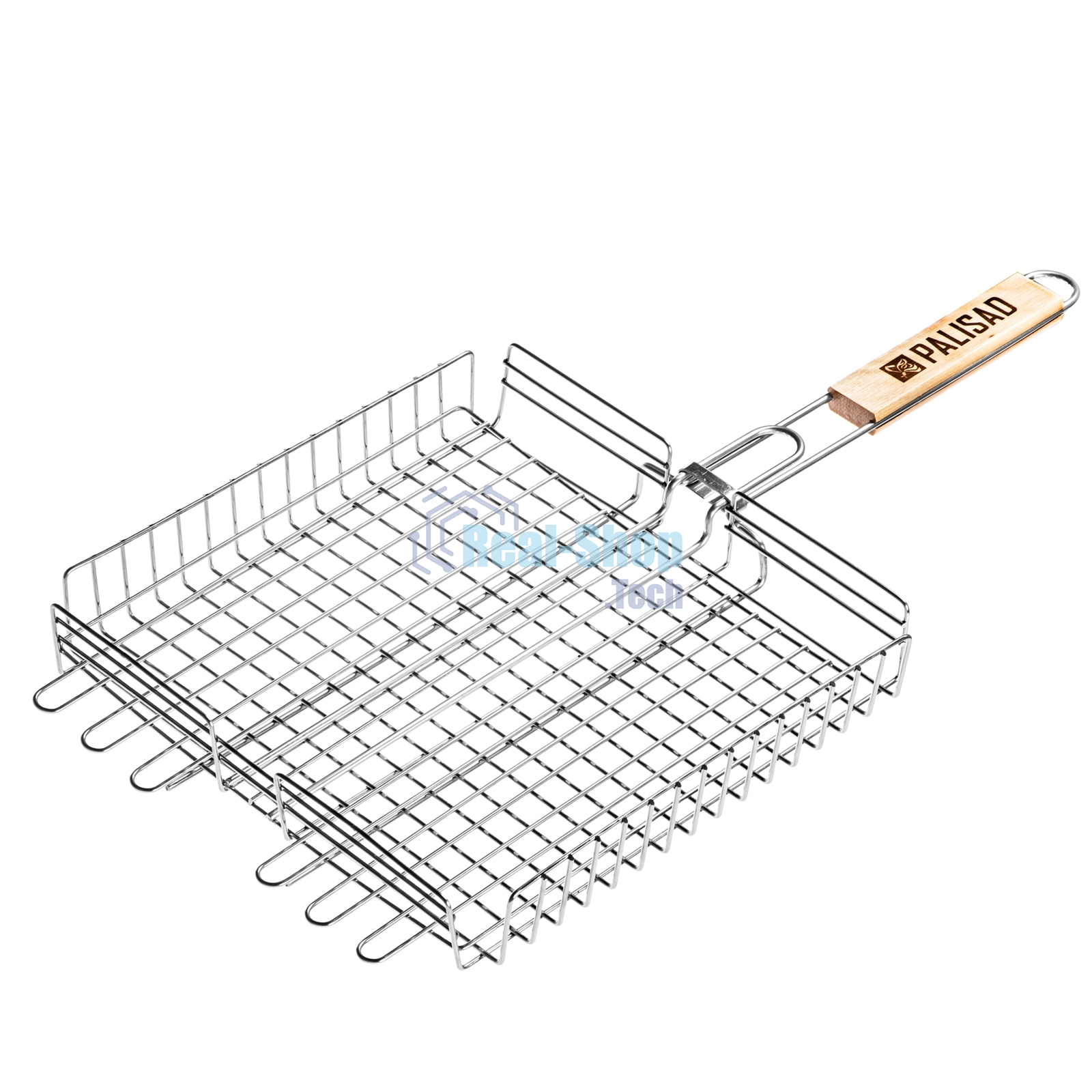 Решетка-гриль 340х340х60 мм, объемная, нержавеющая сталь, Camping Palisad