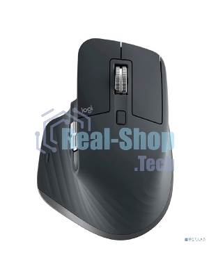 Мышь беспроводная Logitech MX Master 3s графитовый, 8000 dpi, радиоканал, Bluetooth, USB, кнопки - 7