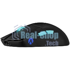 Мышь беспроводная/проводная ASUS ROG Harpe Ace Aim Lab Edition черный, 36000 dpi, радиоканал, Bluetooth, USB, кнопки - 5