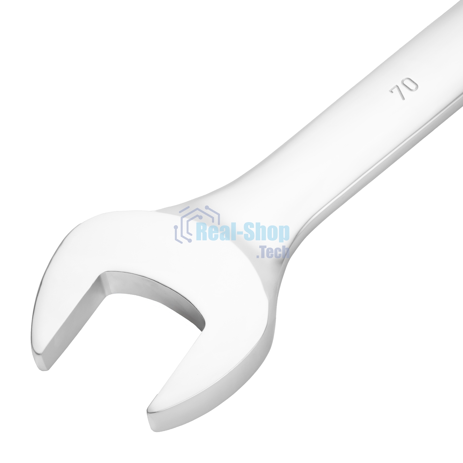 Ключ комбинированный Сибртех 70мм, никелированный