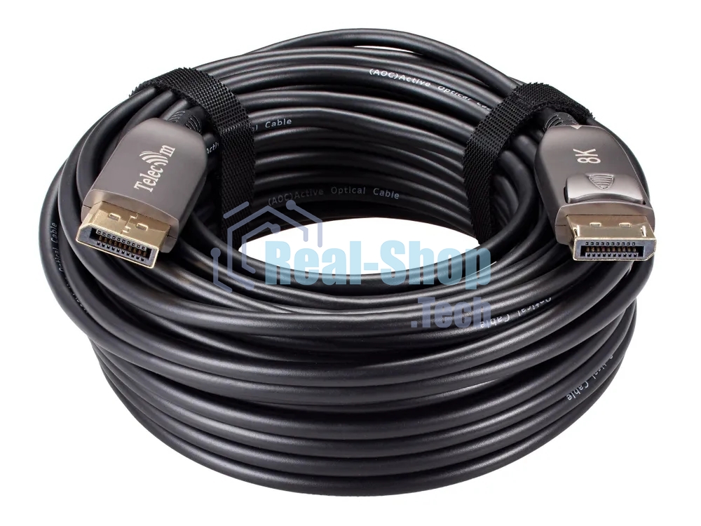 Кабель активный оптический Telecom DP1.4 8K@60Hz 15м TCG2130-15M