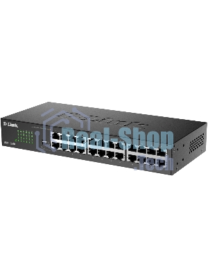 Коммутатор D-Link DGS-1024D/J1A, 24×1 Гбит/с, неуправляемый