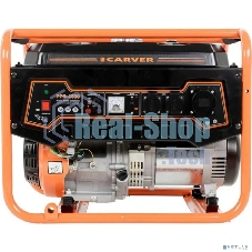 Электрогенератор бензиновый Carver PPG-6500, 5.5 кВт, 74 дБ, 79 кг