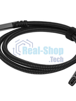 Кабель USB4 TypeCM/FM 8K@60Hz, 40Gbps, PD 240W, медь Telecom 0.8м TUS845-0.8M