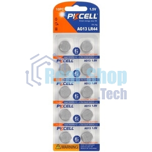 Щелочной/алкалиновый элемент питания PKCELL AG10-10B тип - LR54(AG10) 10 шт в блистере