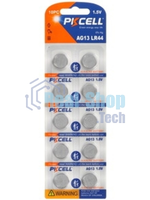 Щелочной/алкалиновый элемент питания PKCELL AG10-10B тип - LR54(AG10) 10 шт в блистере