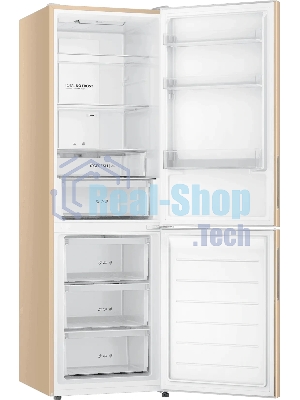 Холодильник Haier CEF536CGG золотистый двухкамерный 240/105 л морозилка снизу, No Frost