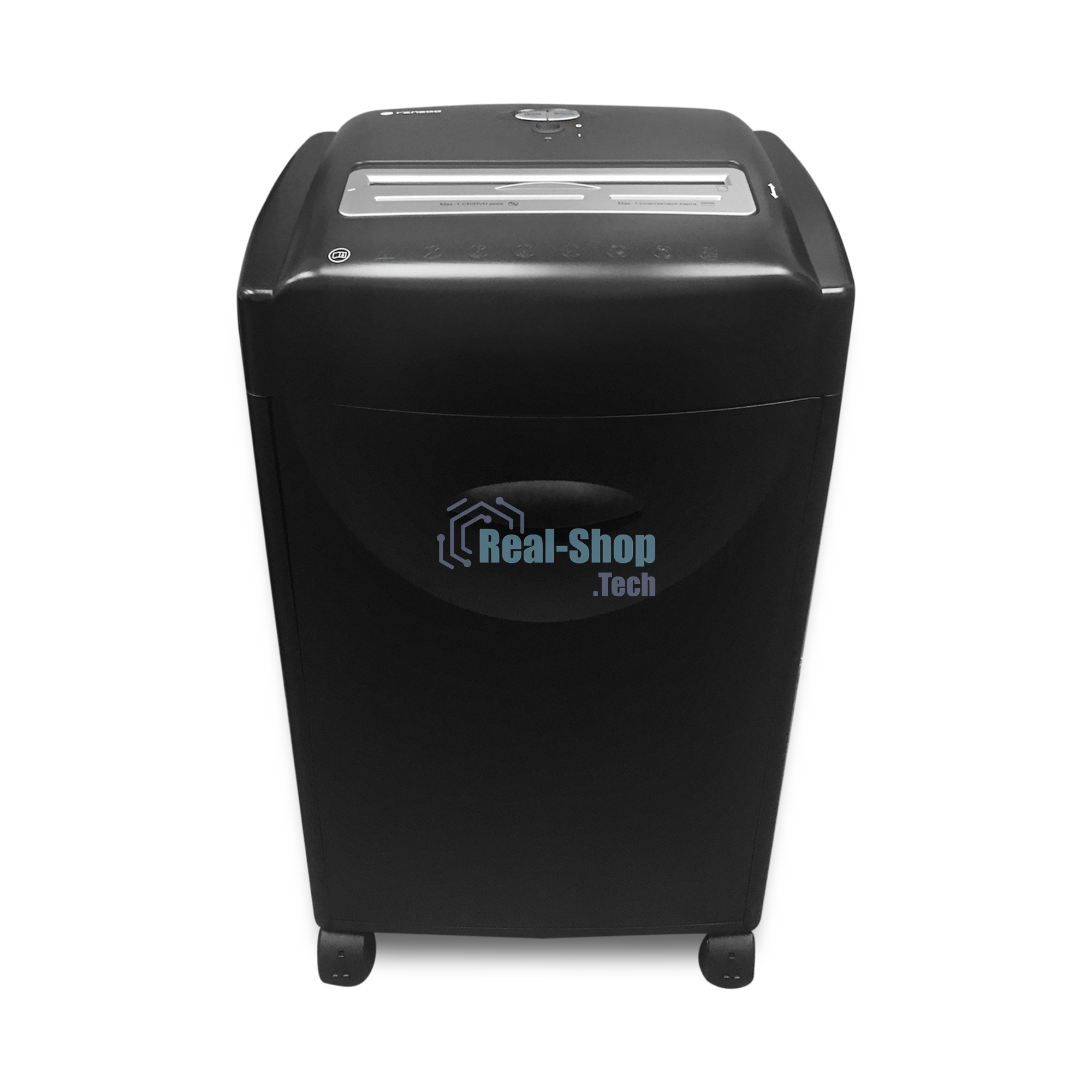 Шредер ГЕЛЕОС УМ42-4, DIN P-4 (4 ур-нь секр.), фрагмент 3,9х30мм, 18-21 лист (70г/м2), CD/пл.карты/скрепки/скобы, 42 л