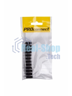 Колодка клеммная КВ-4 PROconnect, 3А, 4 мм², PP (полипропилен), черная, индивидуальная упаковка, 1 шт.