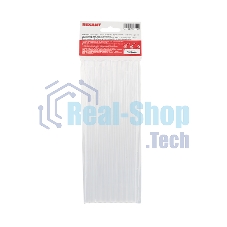 Стержни клеевые Rexant Ø 7 мм, 200 мм, прозрачные (10 шт./уп.) (хедер)