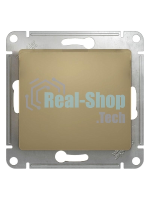 Механизм выключателя 1-кл. СП Glossa 10А IP20 10AX титан SchE GSL000411