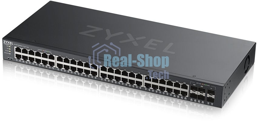 Коммутатор гибридный L2 Zyxel NebulaFlex Pro GS2210-50, rack 19