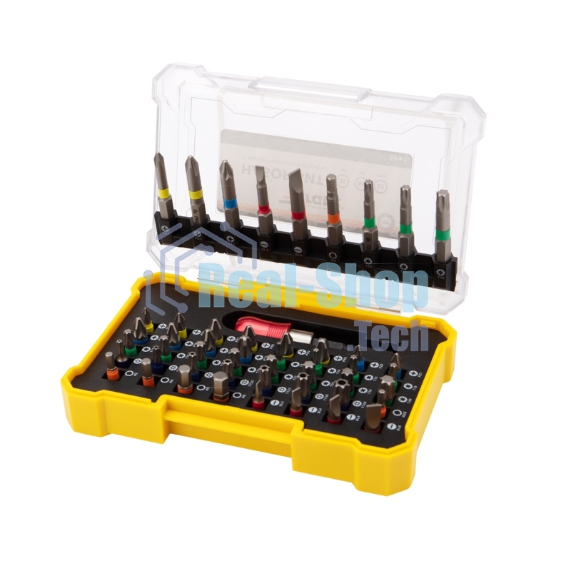 Набор бит Kranz с магнитным держателем 25-50 мм, 49 шт. (50 шт./уп.)