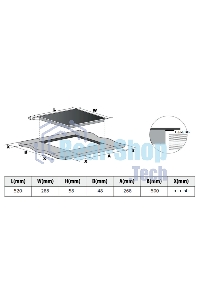 Индукционная варочная панель Hyundai HHI 3750 BG черный