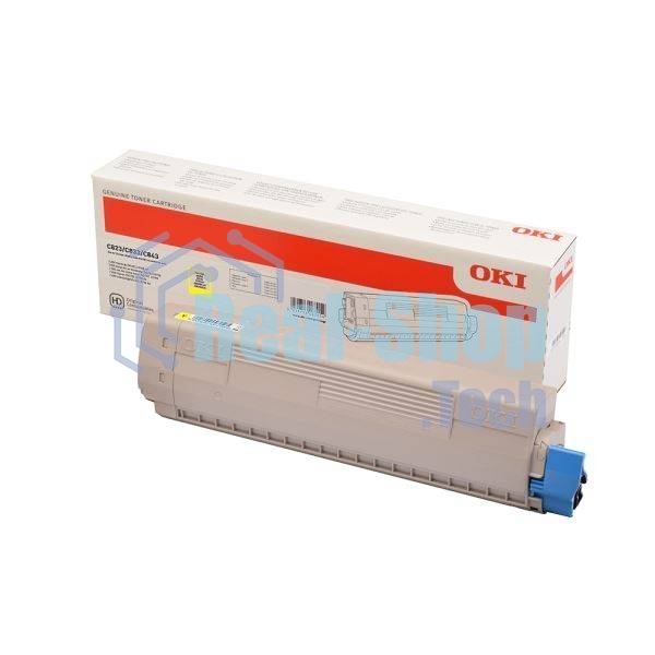 Картридж лазерный Oki C823 7К (yellow)