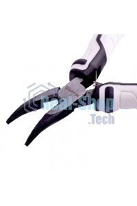 Длинногубцы Matrix Mini, 125 мм изогнутые, авторазжим, PRO