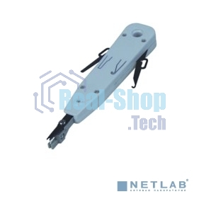 Инструмент ITK для заделки витой пары, тип Krone с крючками серый