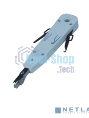 Инструмент ITK для заделки витой пары, тип Krone с крючками серый