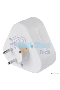 Сетевой разветвитель Buro BU-PS3VG-W (3 розетки) белый (пакет ПЭ)