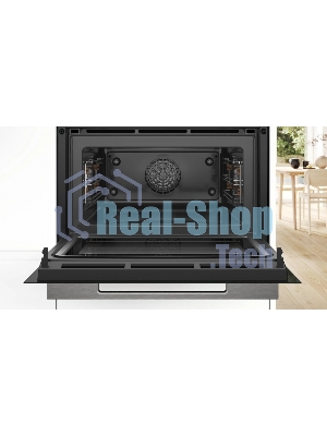 Встраиваемый духовой шкаф электрический Bosch CMG7241B1 черный