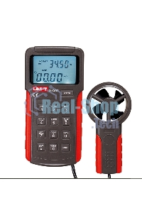 Анемометр UT361, анемометр-термометр с крыльчаткой, 2 ~ 30м/с, 0 ~ 40С