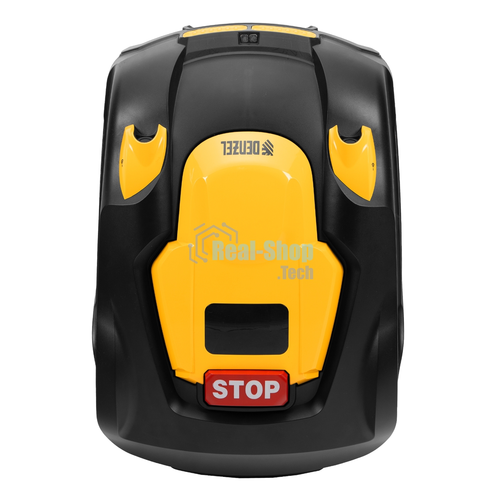 Робот-газонокосилка Denzel Grass Master 1000, ультразвуковой датчик, 3 Ач, LCD дисплей, Wi-Fi