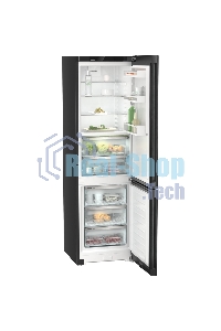 Холодильник Liebherr CBNbdc 573i-22 001 черный двухкамерный 255/94л морозилка снизу, No Frost