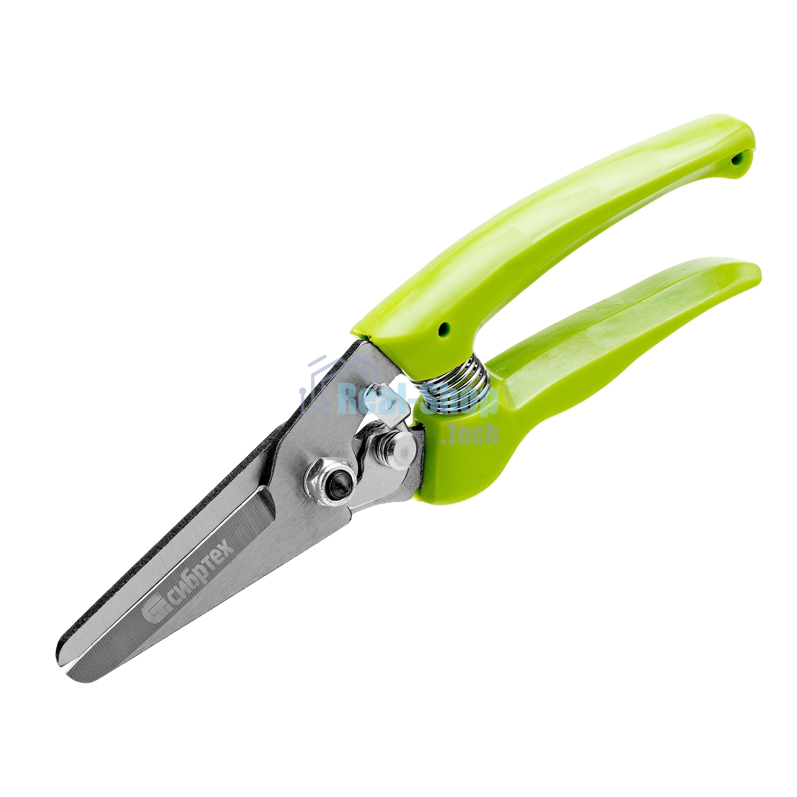 Секатор цветочный, 205 мм, рукоятки из полипропилена, BASE Palisad