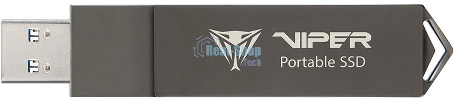 Внешний SSD Patriot Viper, 2TB, USB 3.2 Gen 2 Type-A/Type-C, R/W 1000/1000, черный