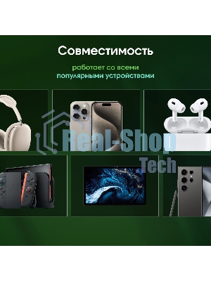 Сетевое зарядное устройство Digma Pro DPW10C 100W 5A (PD+QC) 2хUSB-C/USB-A универсальное белый (DPW1С0G012WH)