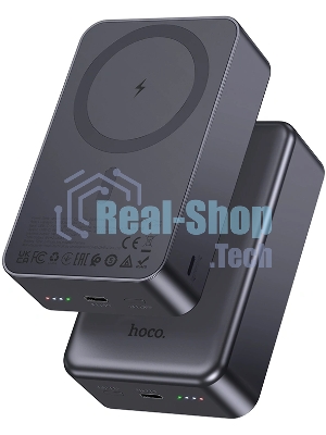 Мобильный аккумулятор Hoco J160 20000mAh 3A серый (64103)