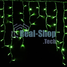 Гирлянда Neon-night Айсикл (бахрома) светодиодный, 5,6 х 0,9 м, белый провод 