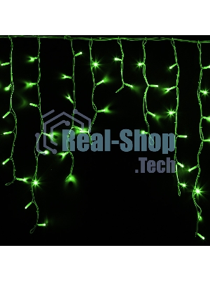 Гирлянда Neon-night Айсикл (бахрома) светодиодный, 5,6 х 0,9 м, белый провод 