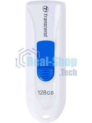 Флешка USB Transcend Jetflash 790 (TS128GJF790W), 128Gb, USB 3.0, R/W 90/40, белый