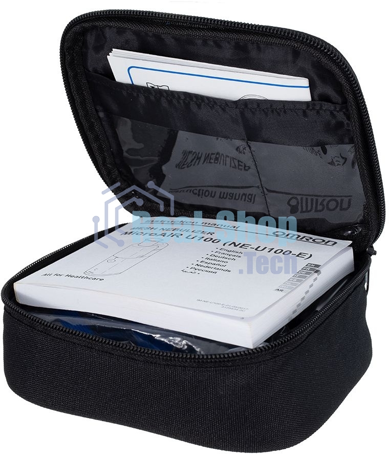 Ингалятор Omron U100 NE-U100-E ультразвуковой стационарный белый/серый