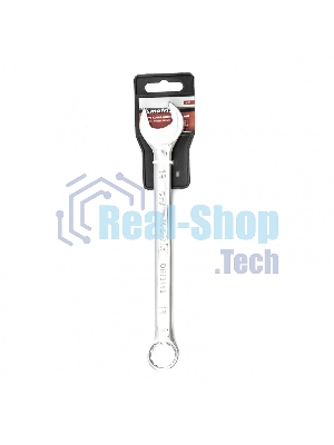 Ключ комбинированный Matrix, 19 мм, CrV, полированный хром