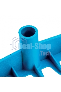 Грабли пластиковые, 430 мм, 13 прямых зубьев, усиленные, без черенка, LUXE Palisad