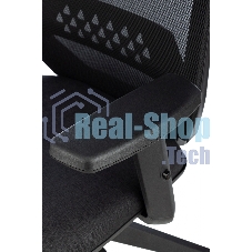 Кресло офисное Бюрократ MC-611NL черный TW-01 38-418 сетка/ткань, крестов. 4-луч. пластик