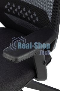 Кресло офисное Бюрократ MC-611NL черный TW-01 38-418 сетка/ткань, крестов. 4-луч. пластик