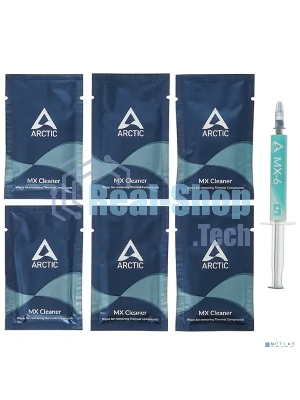 Термопаста MX-6 Thermal Compound 4-graмм with 6pcs MX Cleaner ACTCP00084A