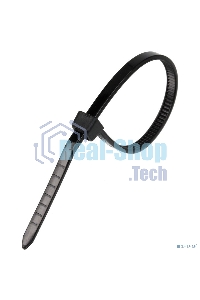 Стяжка нейлоновая Exegate EX253847RUS неоткрывающаяся CV-100B, 100 мм, упак. 100 шт черная