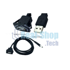 Кабель с разъемами USB 2.0 мама для монтажа -папа 1 м