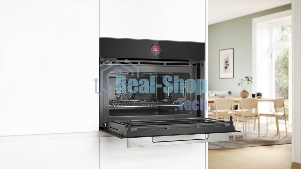 Встраиваемый духовой шкаф электрический Bosch CMG7241B1 черный