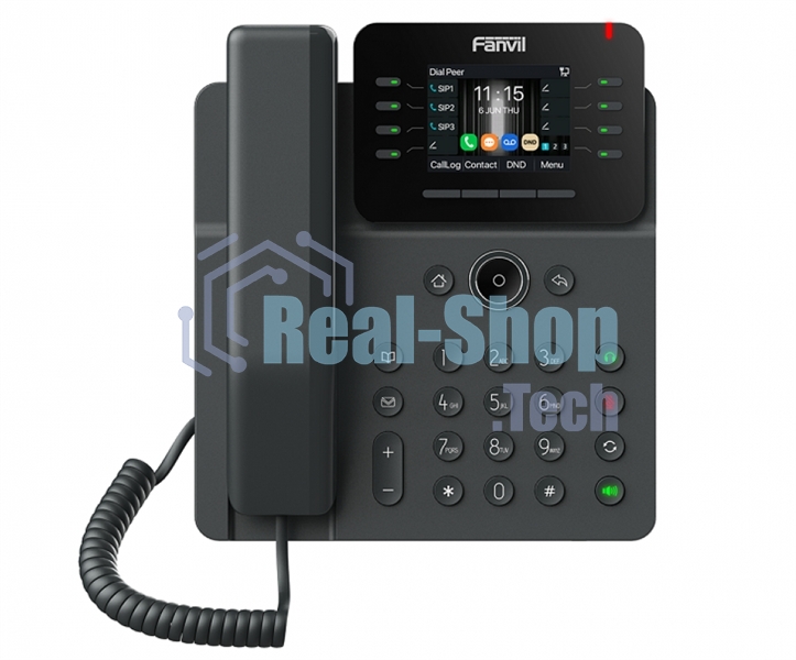 Телефон IP Fanvil V62G черный