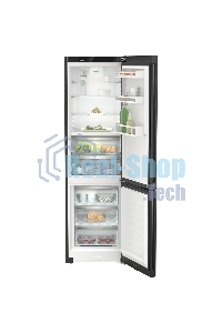 Холодильник Liebherr CBNbdc 573i-22 001 черный двухкамерный 255/94л морозилка снизу, No Frost