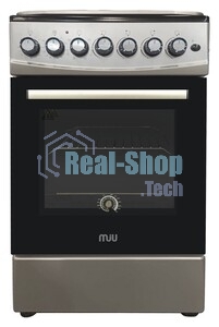 Плита комбинированная MIU Harisma 516S серая