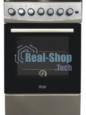 Плита комбинированная MIU Harisma 516S серая