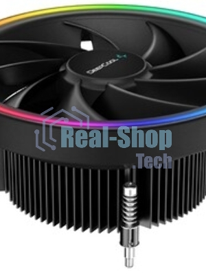 Кулер для процессора DEEPCOOL UL551 черный,(только сокет 1700), 136 мм, алюминий, 1800 об/мин, 26.8 дБ, 4 pin, 95 Вт, 71 мм