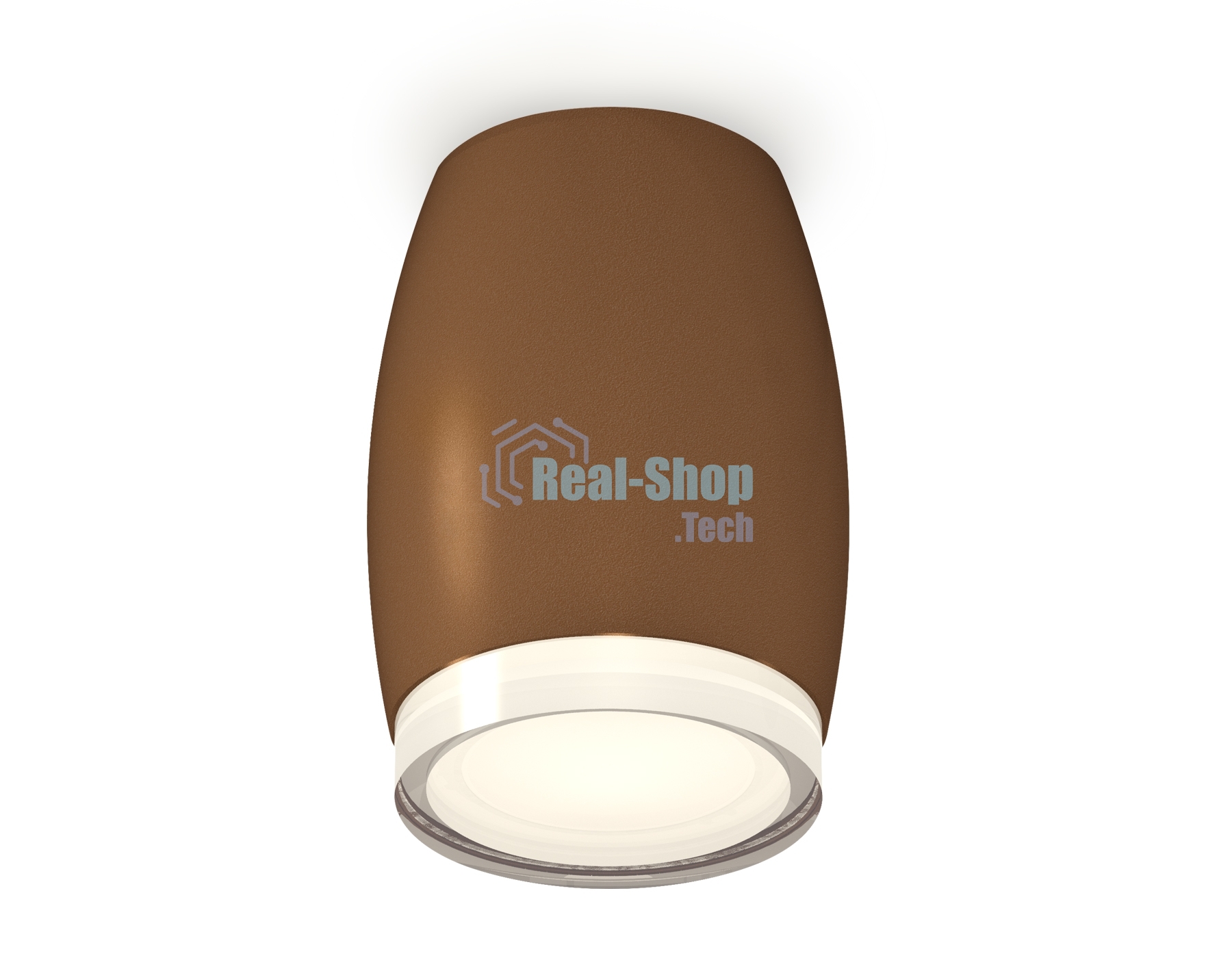 Светильник Ambrella Light XS1124021 SCF/FR/CL кофе песок/белый матовый/прозрачный MR16 GU5.3 (C1124, N7160)