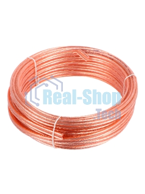 Акустический кабель Cablexpert CC-TC2x2,5-10M, прозрачный,  10 м, бухта